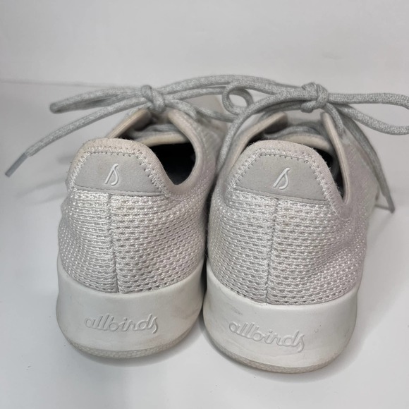 Allbirds Tree Runners Kaikoura White (White Sole) Size 8 - Picture 6 of 13